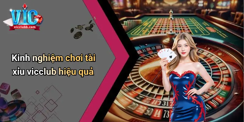 Kinh nghiệm chơi tài xỉu vicclub hiệu quả